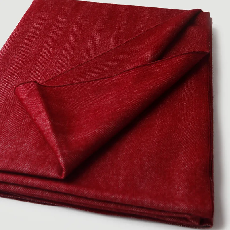 Luxury solid color herringbone pattern wool blanket, Leisure office sofa, Nap shawl, Multi-purpose home travel aircraft blanket