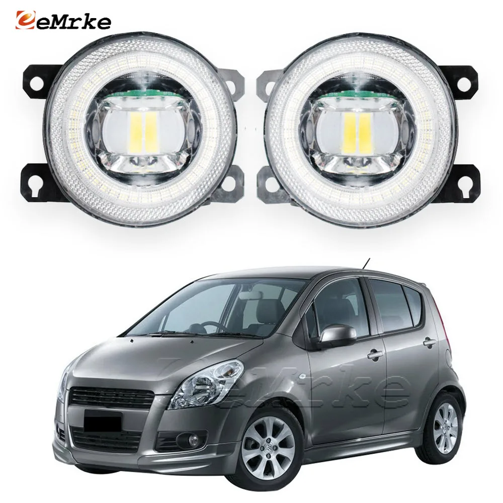 

Led Car Light Assembly Lens Angel Eye DRL Ring Daytime Running Lights for Suzuki Splash XB/EX 2008 2009 2010 2011 2012 2013 2014