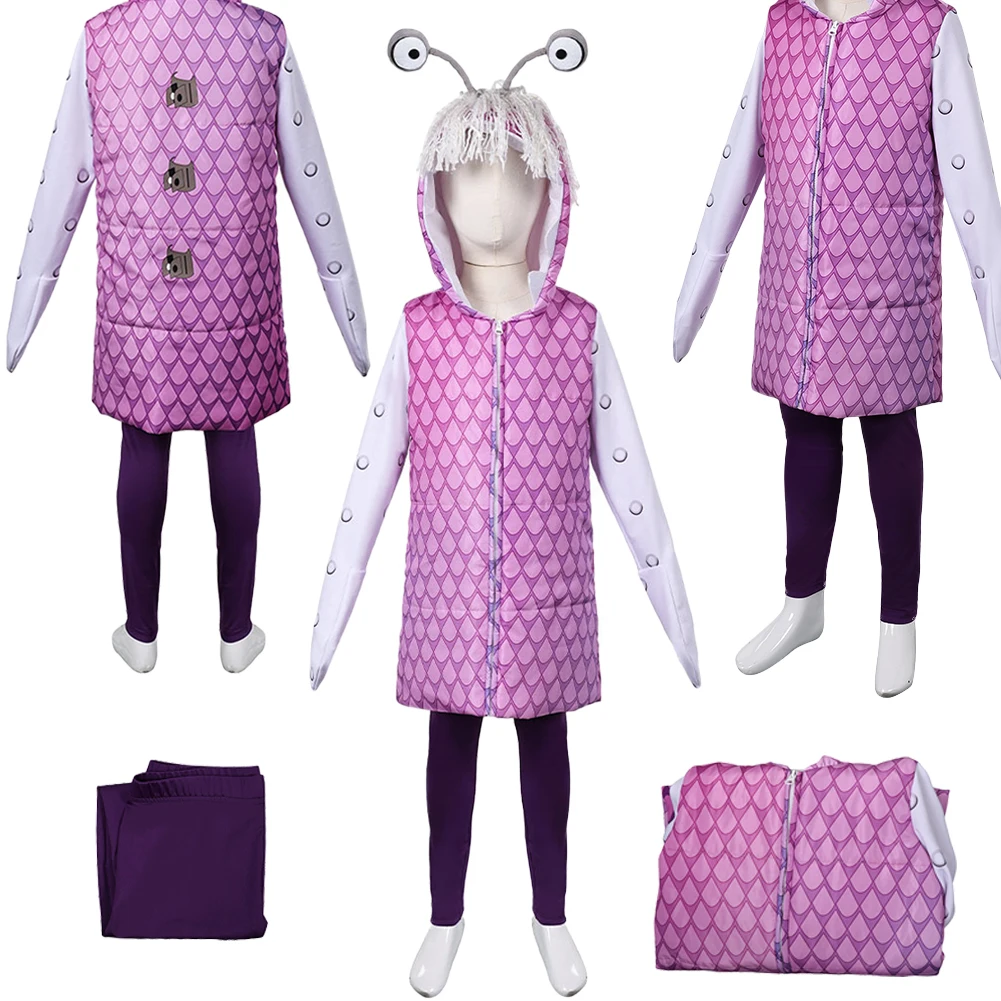 

Disguise Monsters Inc Boo Cosplay Girls 2001 Cartoon Costume Teen 6 to 14 Years Roleplay Role Play Fancy Dress Up Party Outfits