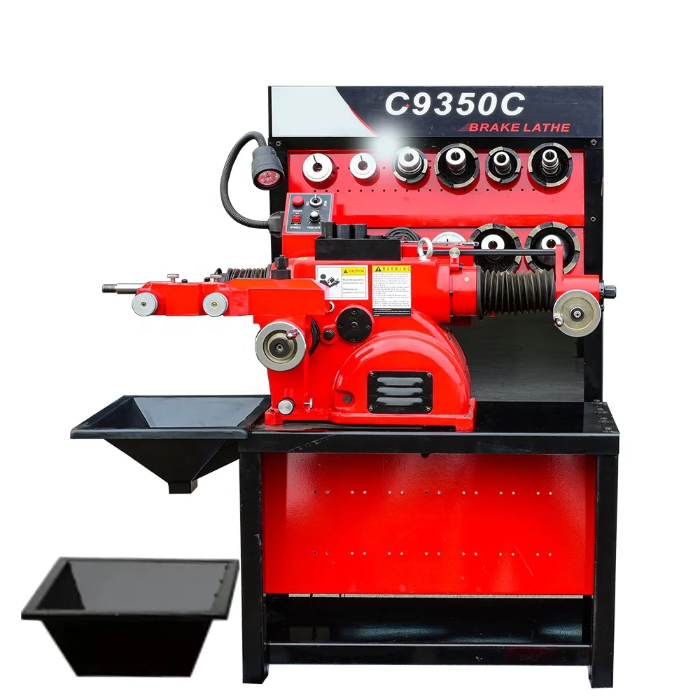 

C9350C China Car Brake Disc Skimming Grinding and Drum Cutting Brake Lathe Skimming Repair Machine