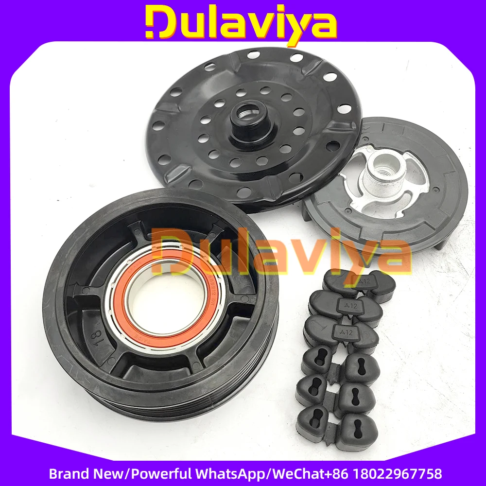 

5SER09C AC Compressor Clutch Kits 6PK For TOYOTA AURIS COROLLA E15 YARIS P9 1.0 1.3 1.4 1.4D-4D 4472209736 883101A800 8831002390