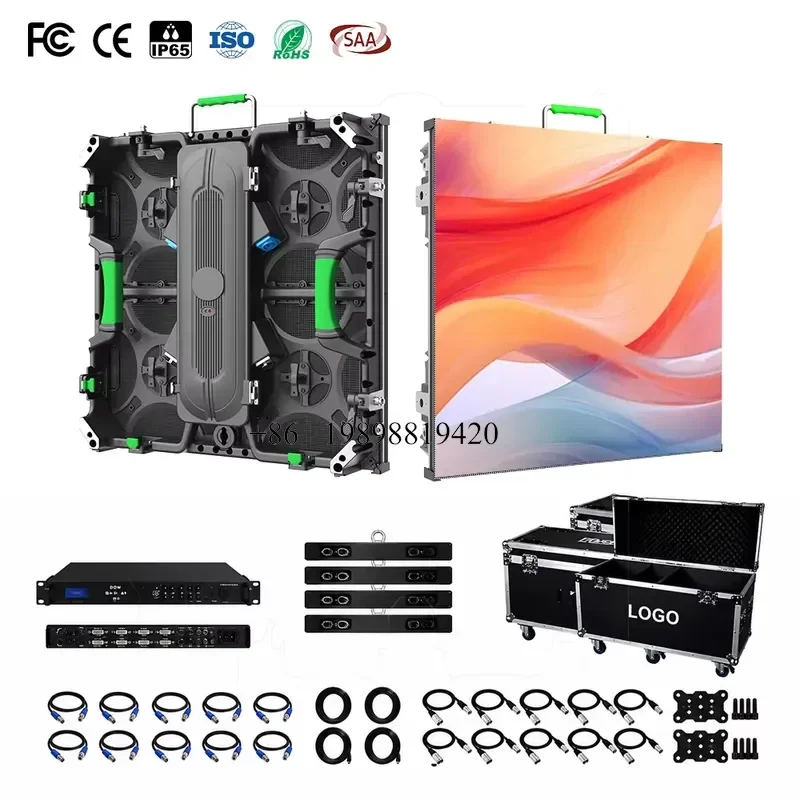 Wmwmnu for High Refresh 3840Hz High Brightness Waterproof P3.91 Event Stage Background Outdoor Rental LED customized product