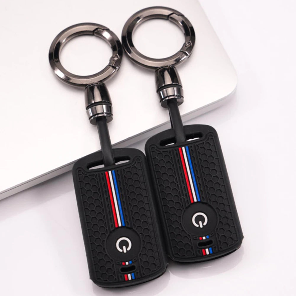 Soft Key Holder With Chain For Honda PCX ADV Forza NSS Vario Click Scoopy Durable Soft Touch Exact Fit Protective Non Slip