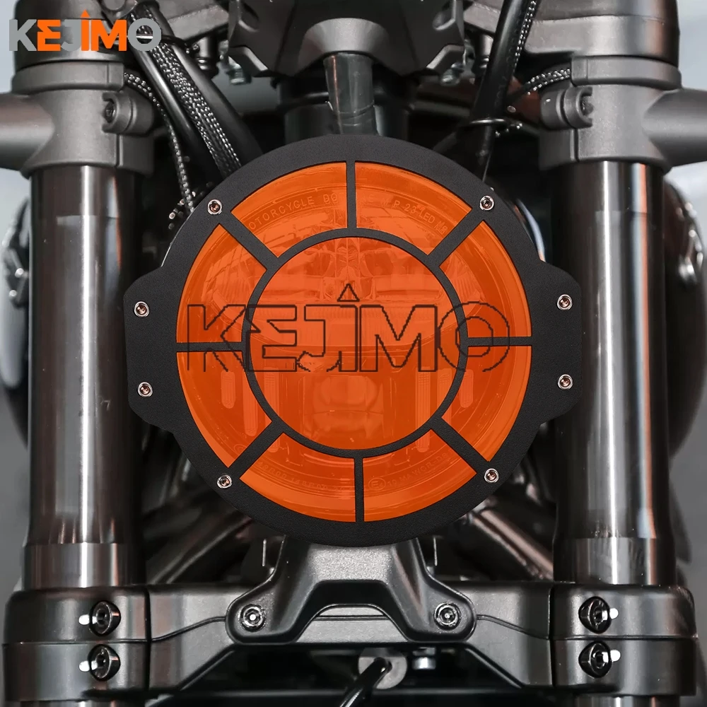 

FOR CFMOTO CF MOTO 450CL-C 450CLC CLC 450 Bobber 2023 2024 2025 Motorcycle CLC450 Headlight Grille Guard Lense Cover Protector