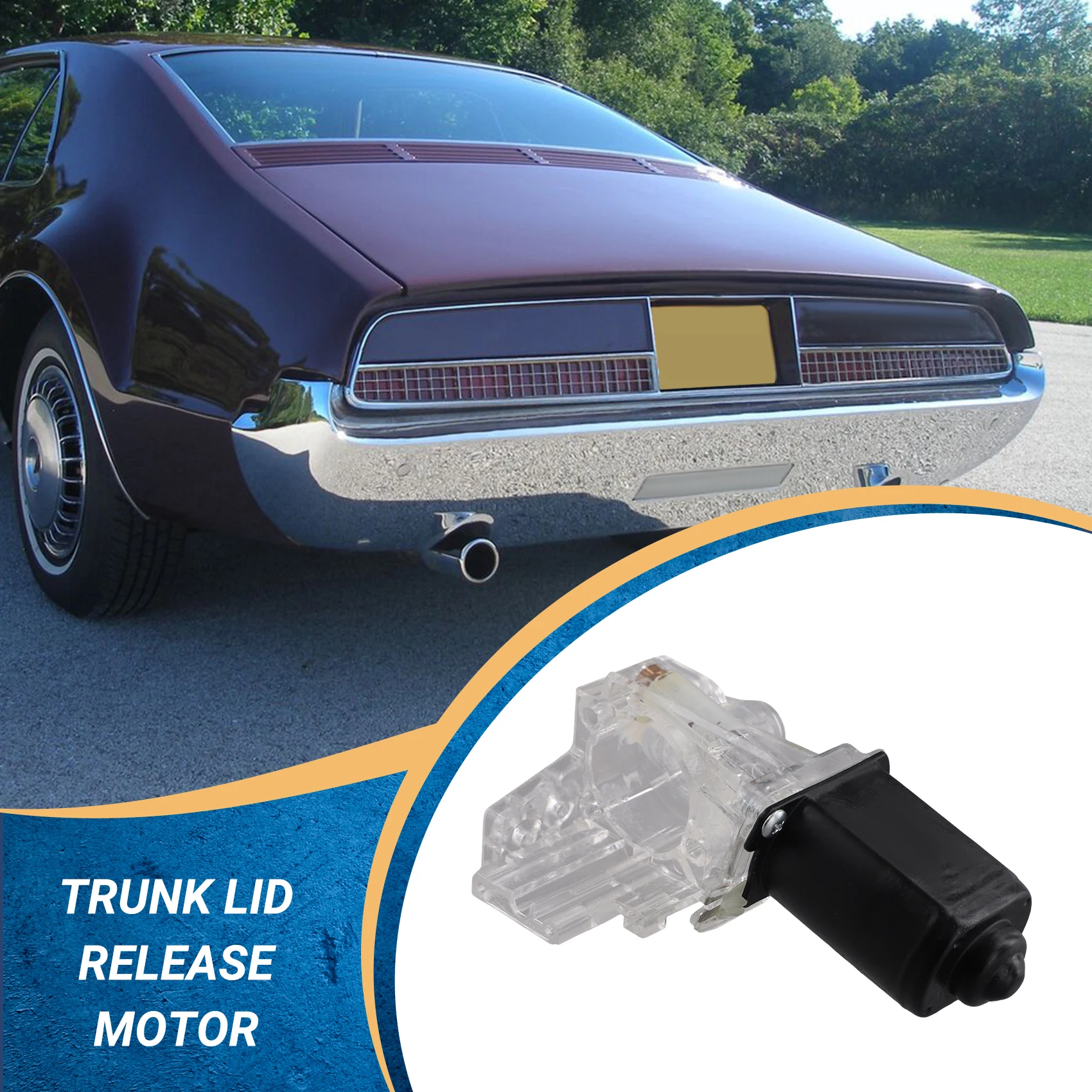 

747-000 Trunk Lid Pull Down Motor For Camaro Pontiac Firebird