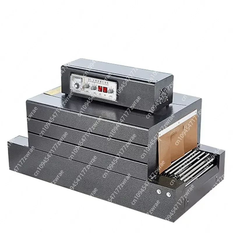 BS-4035 Tabletop POF PVC Plastic Film Box Bottle Package Electrical Heat Shrink Tunnel Heat Shrinking Wrapping Machine