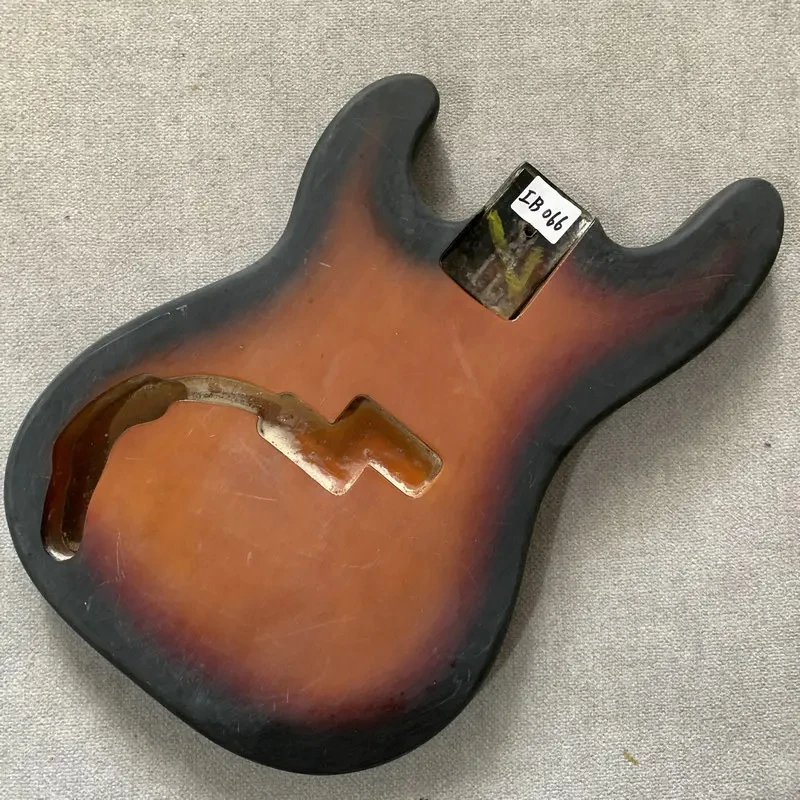 

IB066 Корпус электробаса из массива дерева PB, цвет Sunburst, 4 или 5 струн, для левшей, для замены и самостоятельной покраски, устранения царапин и повреждений