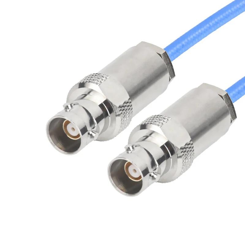 TRX316 BNC Cable Triple Coaxial Male Female Double Headed Test Line 1553B Bus Jumper Triax 316 Wire BNC Male to Male to Female