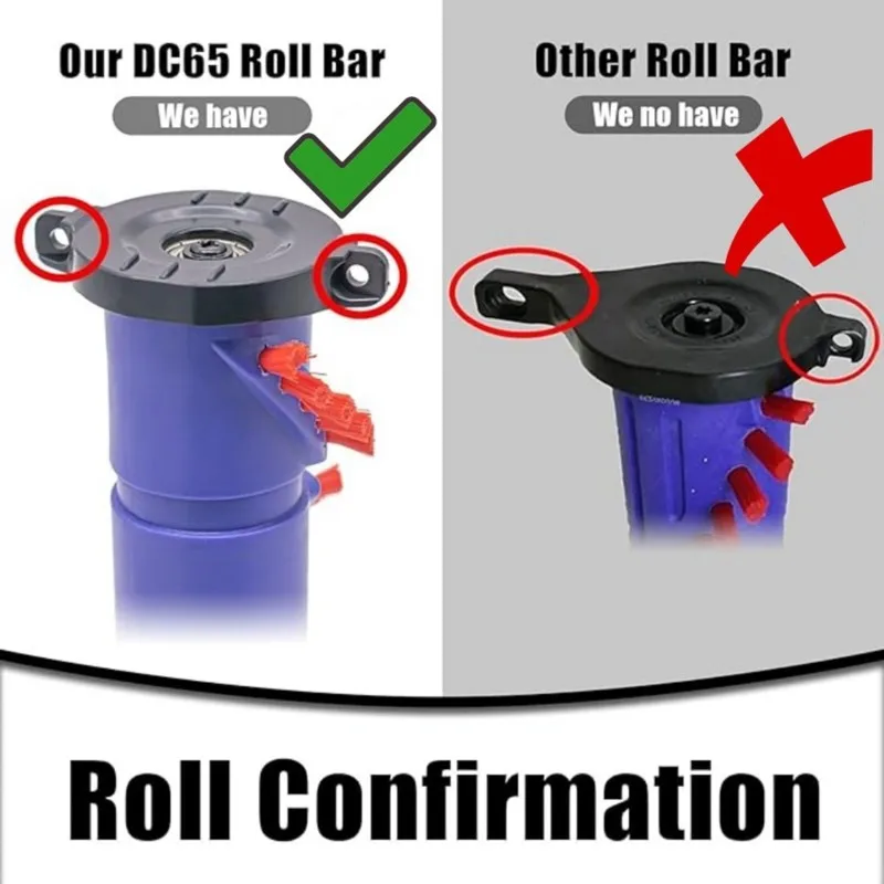 AC39-For Dyson DC65 DC66 Robotic Vacuum Replacement Parts Roller Brush Bar Brushroll Accessory Part Number 966098-01