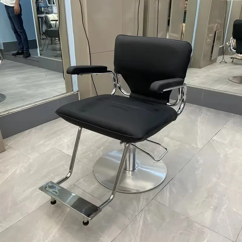 Unikalne wygodne krzesło fryzjerskie Salon fryzjerski Nordic Rotate Krzesło do salonu kosmetycznego Prosty estetyczny komfort Cadeiras Home Furniture