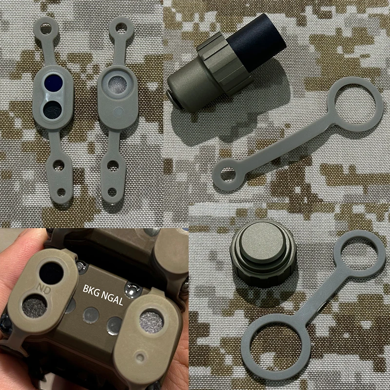 Kit de remplacement de filtre de couvercle arrière de batterie CR123, indicateur Laser NGAL extérieur de remplacement