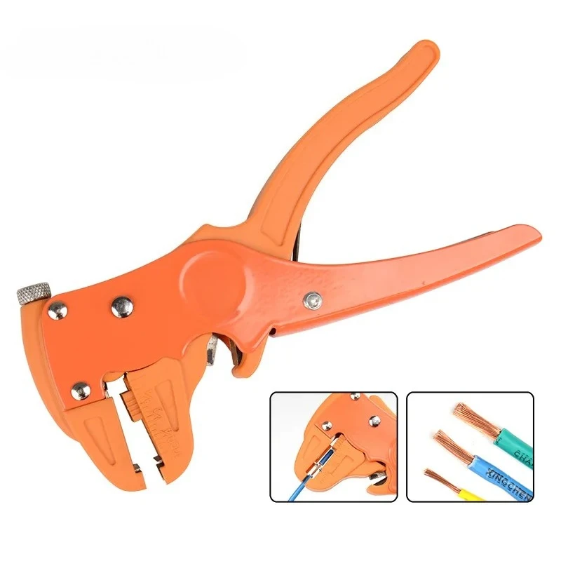 Fully automatic wire stripper HS-700D multifunctional duckbill wire stripper electrician wire stripper peeling and cutting plier