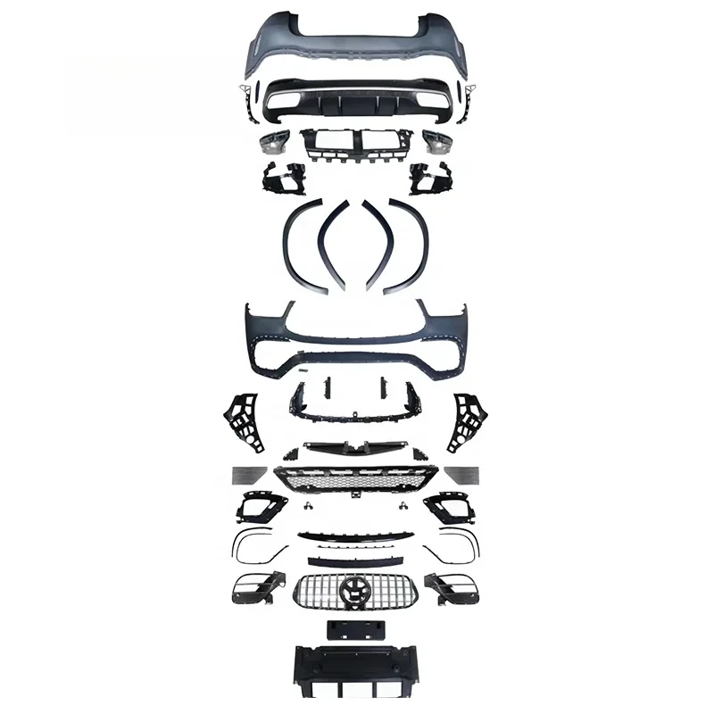 

PP Material Front Bumper Body Kit for GLE W167 SUV 63