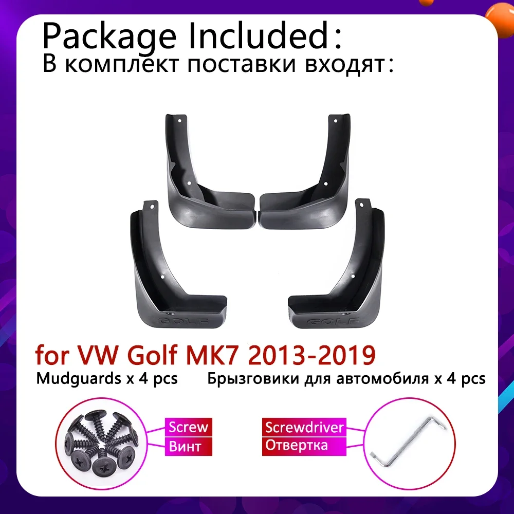 رفرف الطين لفولكس فاجن ، رفرف رفرف رشاش ، إكسسوارات واقيات الطين ، فولكس فاجن 7 ، Mk7 ، حراس الغولف ، حراس الغولف ، ولي ،