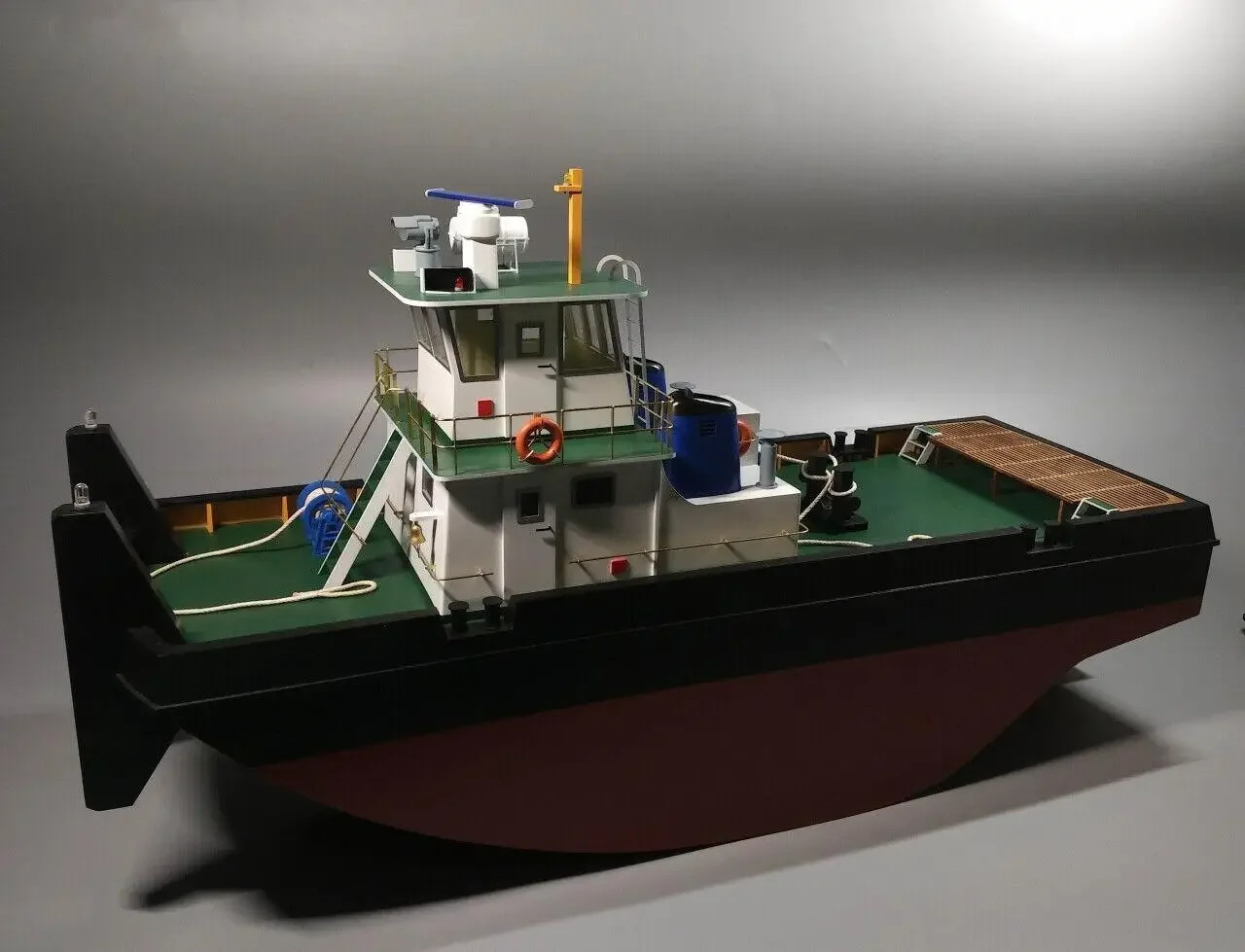 Hobby Springer Pusher Tug Scale 1/35 Wooden Model Ship Kits Boat KitDIY Shicheng