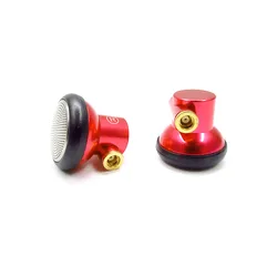 FENGRU Diy PT52 16mm 32ohm PU composite membrane unit HiFi Heavy Bass Sound Earphone Metal Flat Head Earbuds With MMCX Interface
