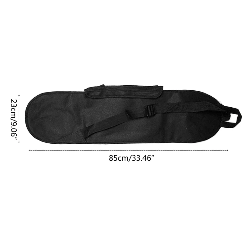 Mochila almacenamiento para monopatín, bolso hombro impermeable para monopatín,