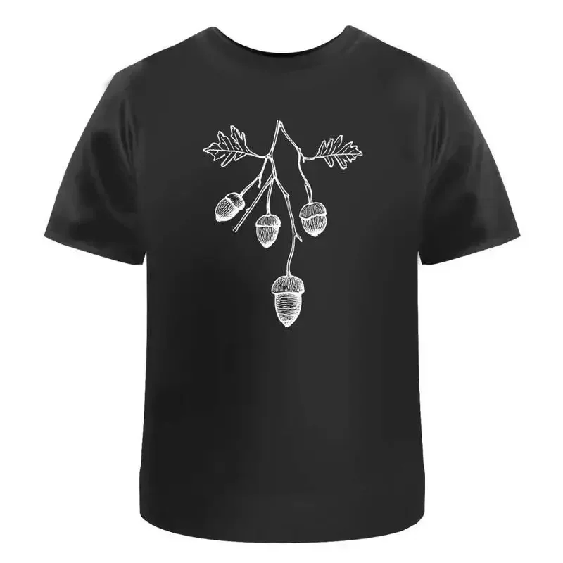 Acorns On Branch' Cotton T Shirt Ta048105