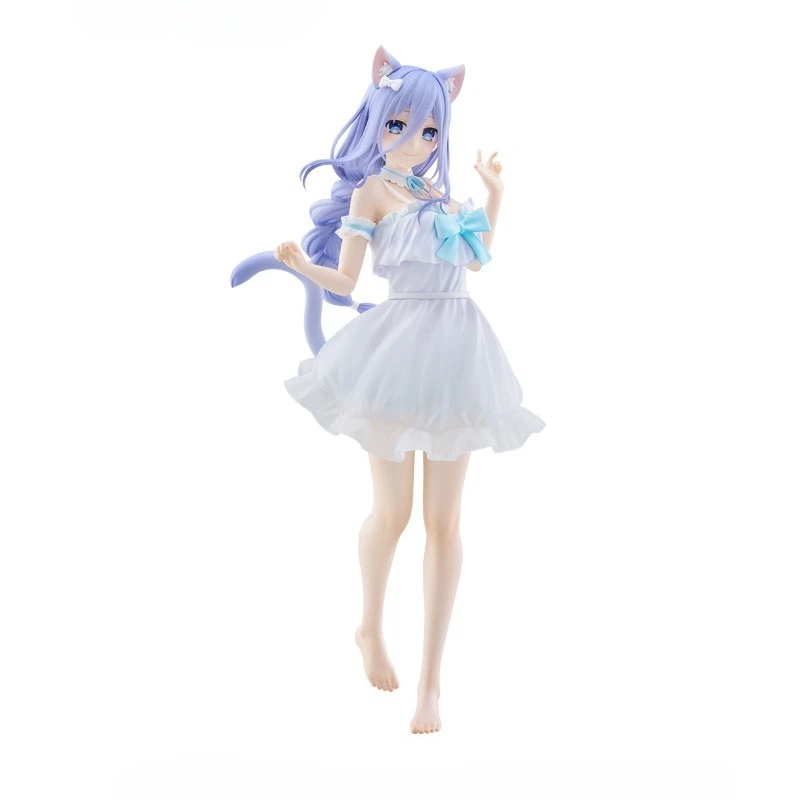 

DATE A LIVE FuRyu TENITOL TALL Takamiya Mio dress Original genuine PVC Action Anime Model Toys Figure Collection Doll Gift