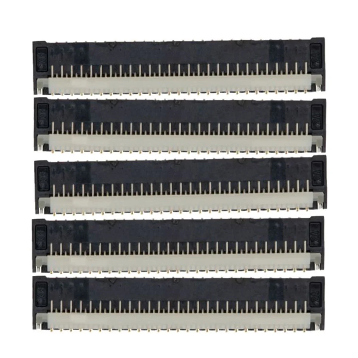 Substituição LCD FPC Connector para Nintendo Switch, 53 pinos, 5pcs