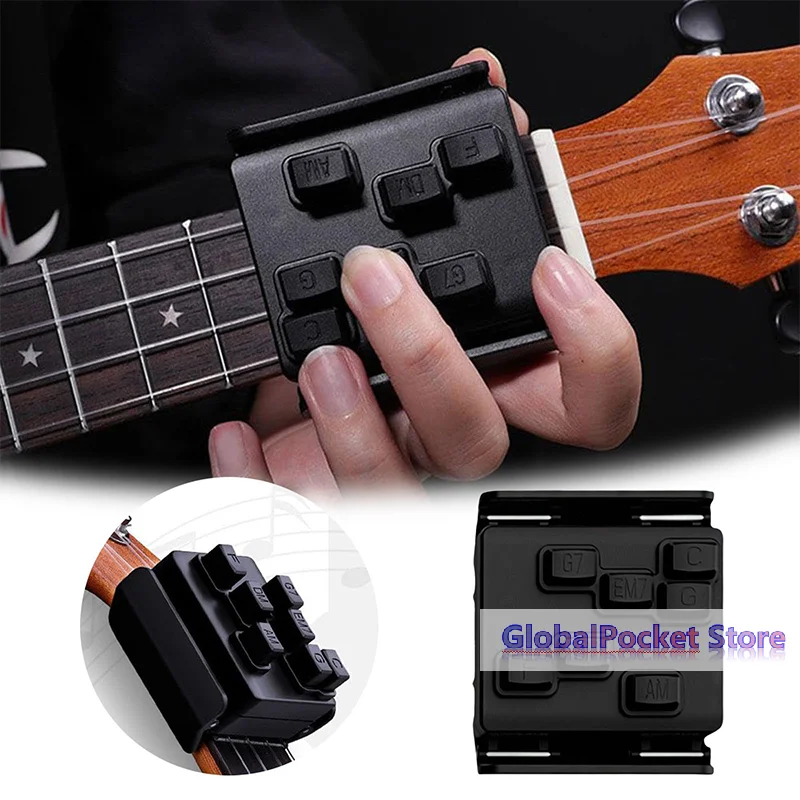 Ukulele Chord Presser Trainer For Beginners Ukulele Aid Easy Press Kit Chord Assisted Learning Tool Ukulele Attachment Eliminate