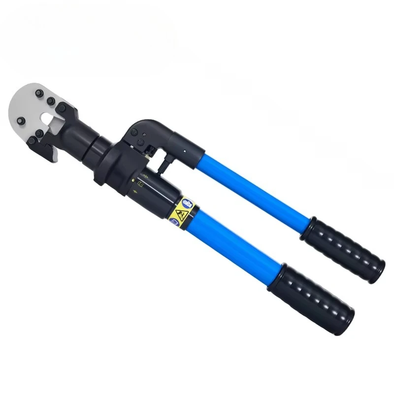 Portable hand hydraulic wire rope hand tool for specially designed cutting in strands
