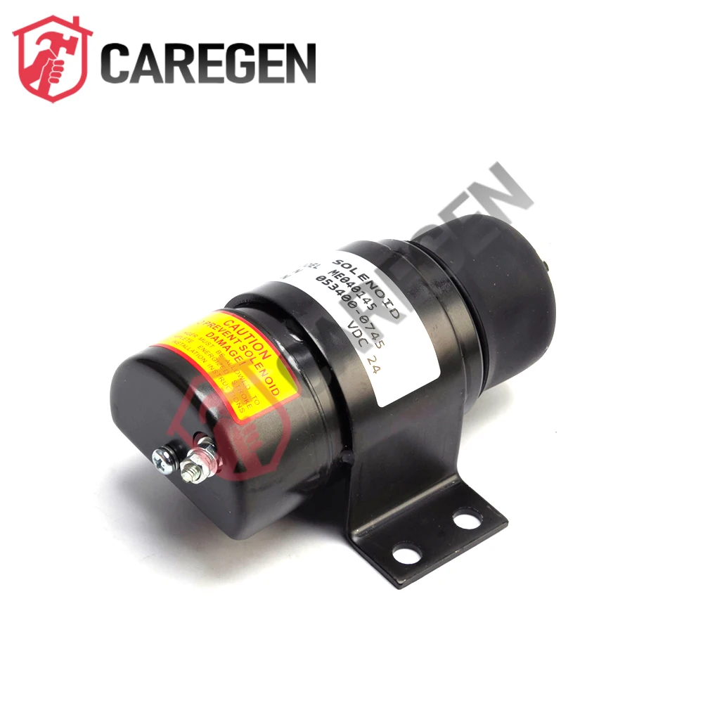 ME040145 053400-0745 Fuel Shut Off Solenoid Stop Switch for Diesel Generator Excavator