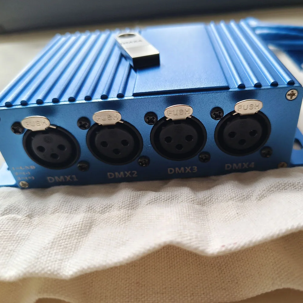 ArtNet DMX 512 4 طريقة المهنية جهاز التحكم في ضوء المرحلة وضع الخادم/وضع العقدة إيثرنت تلقي إشارة شبكة فنية #4