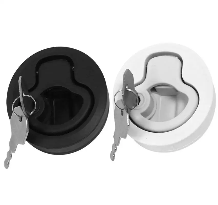 

Лодка, белый/черный поворотный замок с ключом, нейлоновый люк на палубе, скрытое крепление, тянущая защелка, морское оборудование, аксессуары для лодок