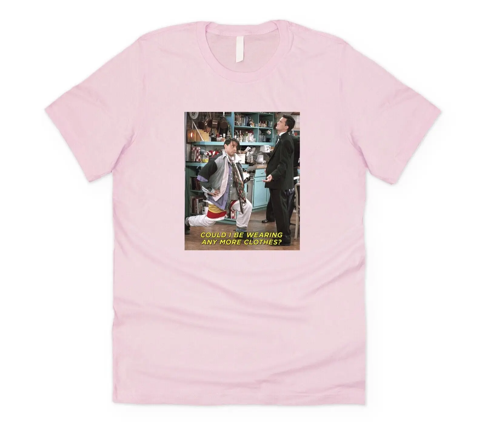 

Джоуи, можно ли надеть еще одежду, футболку, забавные друзья, показ мемов