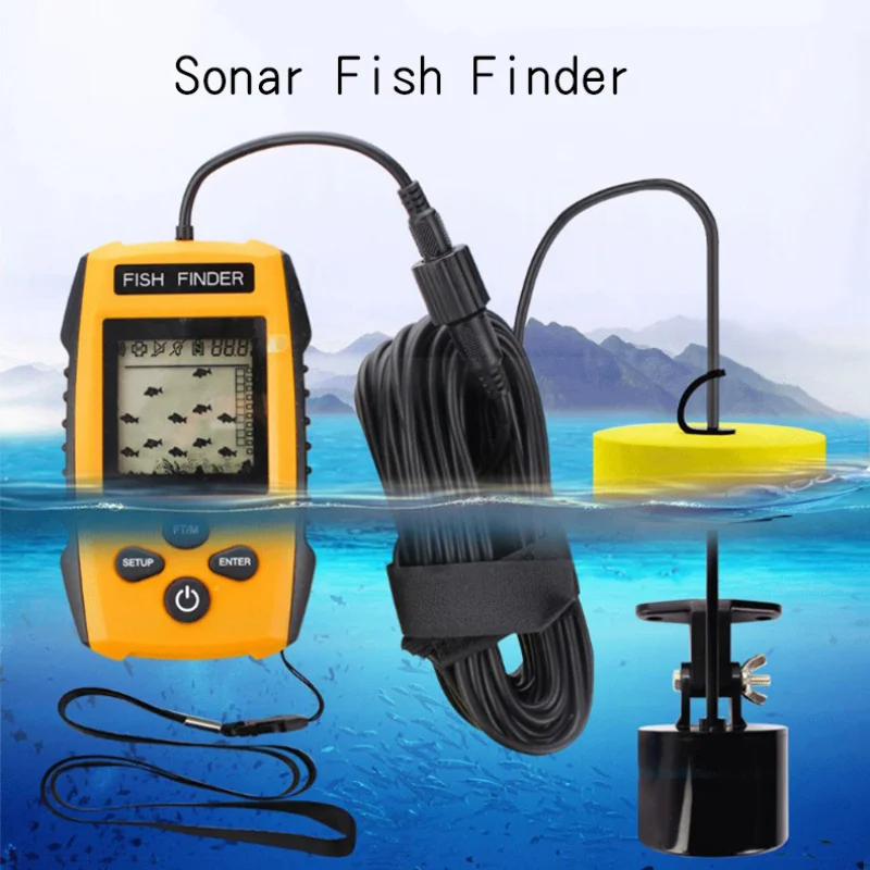 

2025 English version of a large number of high-tech ultrasonic sonar fish finders are exported, which are hot-selling models on