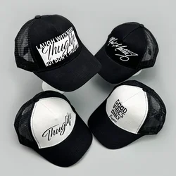 Graffiti Hip Hop Printed Letter Baseball Hats New Men Women Sunshade Versatile Breathable Street Fashion Sport Casual Truck Caps