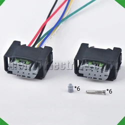 6 Pin Automotive connectors Accelerator Pedal Plug 2-967616-1 7M0973119 For A3 A4 A6 A8 3B Throttle Position Sensor Wire harness