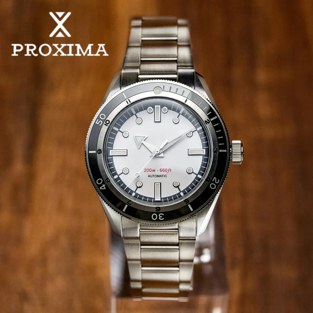 Proxima PX1711 39mm New Men Automatic Mechanical Watch Fashion Sports Sapphire Display Caseback Crystal PT5000 BGW9 Reloj Hombre