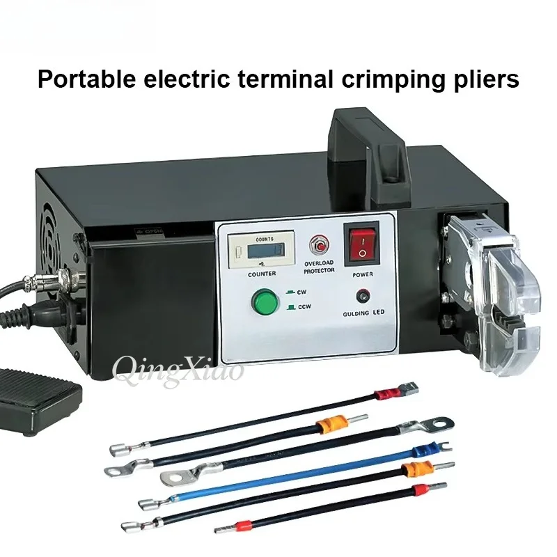 Lightweight Portable Electric Insulated Terminal Connector Crimping Machine For Various Wires Terminal Assembly Processing Tasks