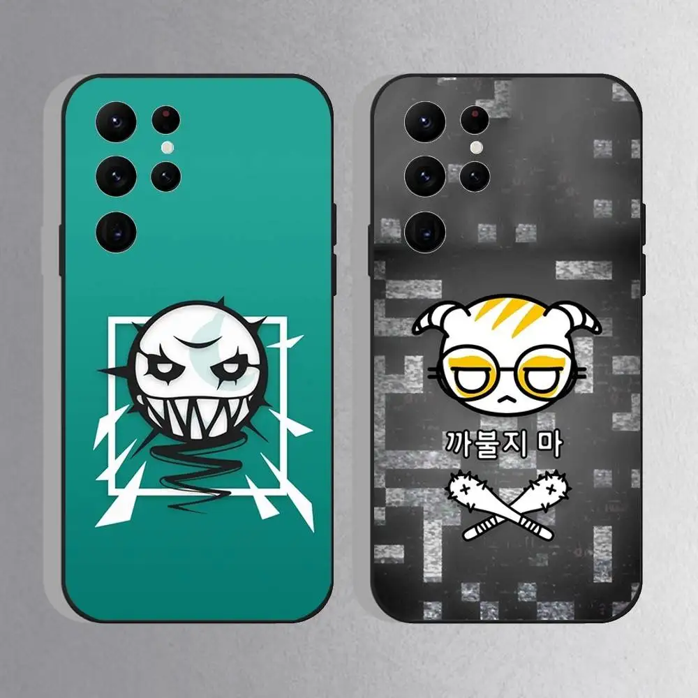 

Game R-Rainbow-S 6 S-Siege Phone Case For Samsung S25,S24 Ultra,S20,S30 plus,S22 plus,S23,S30 Ultra 5G Silicone Black Shell
