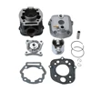47ミリメートル70ccビッグボアシリンダーキット & derbi用50 gprレース千田r sm drd x-treme 50cc D50B0 2ストロークオートバイ 1