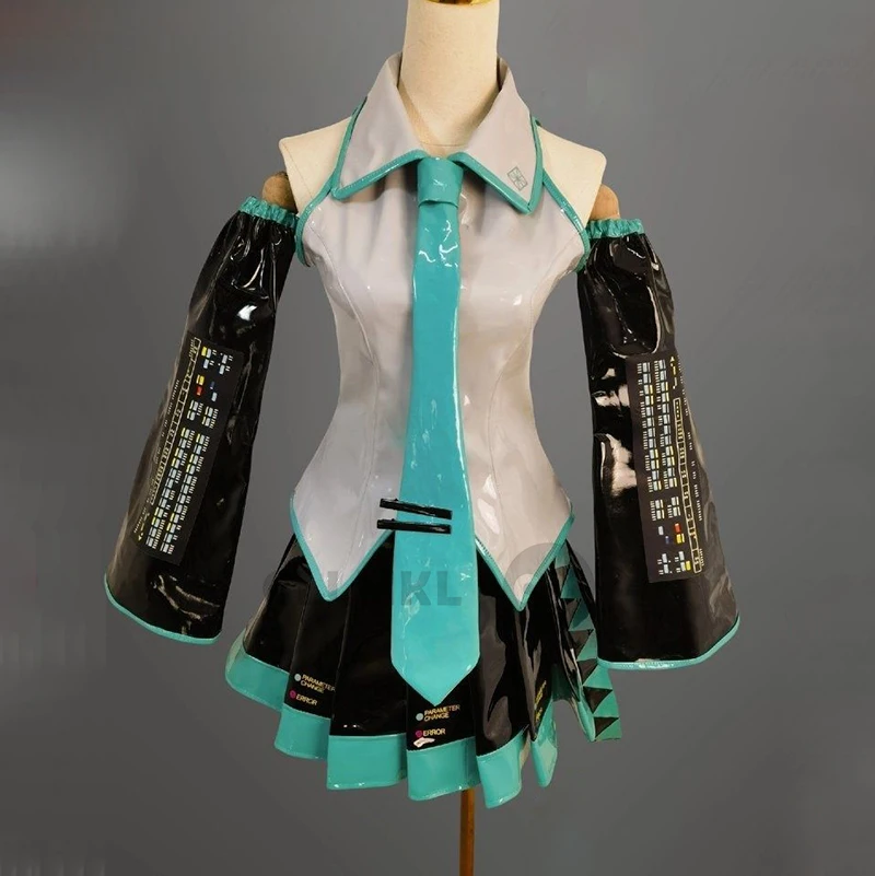 

Mikuu Cosplay Costume Cosplay Women Cute Short Dress Costume Mikuu Cosplay Halloween Clothing Role Play Costume