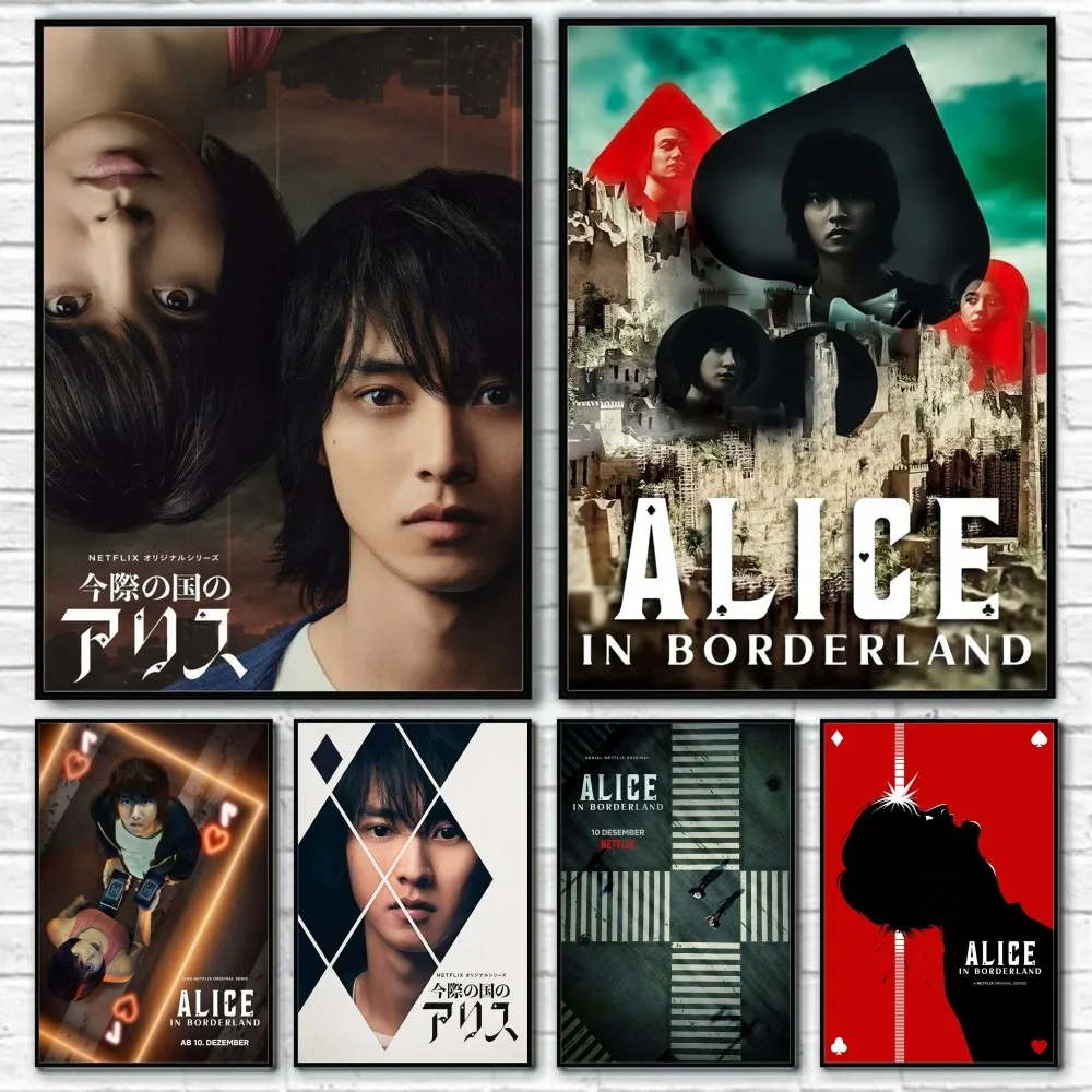 Alice In Borderland 2 Movie Poster Room Decor Home Decoration Interior Wall Art Printing Waterproof Garage BedRoom Posters Gift