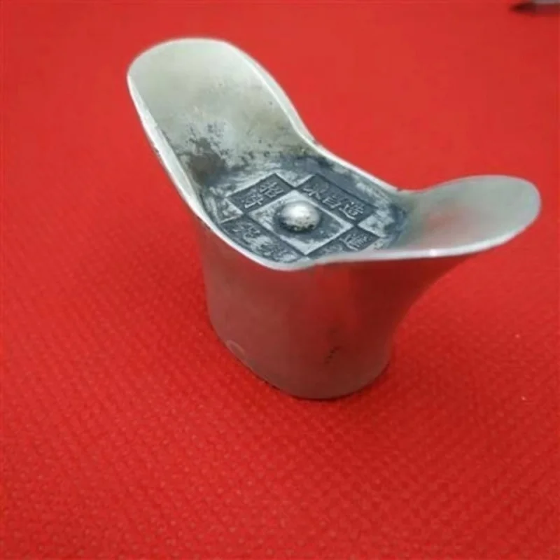 

Antique Collection Ancient Coins Dynasty Made in Dongchang Pure Ingot Qing Treasury Silver Coin