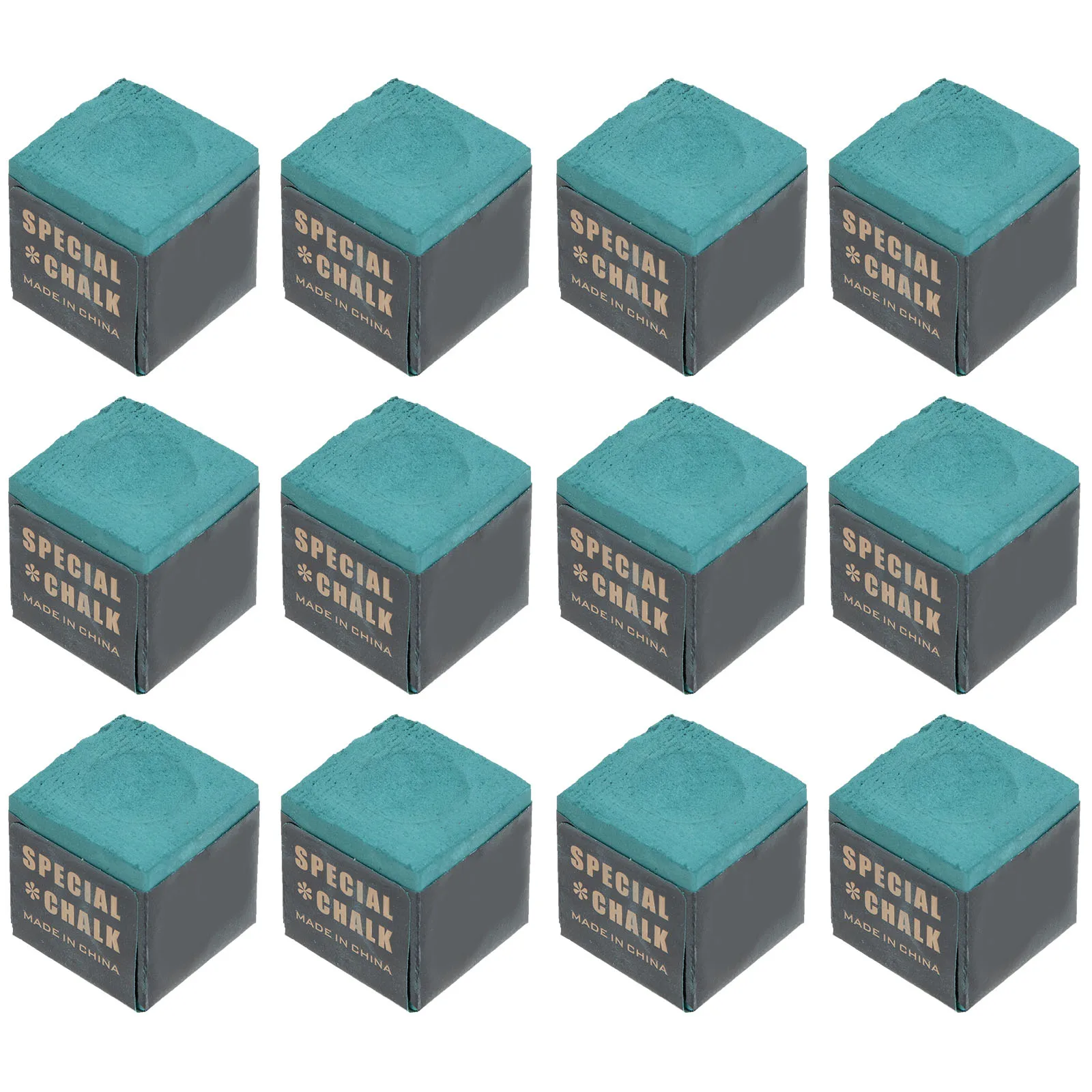 

12pcs Pool for Cue Stick Billiards Accessories Friction Enhancing Tip Powder Reduced Error Rate Chocolate Color Pocket Pool