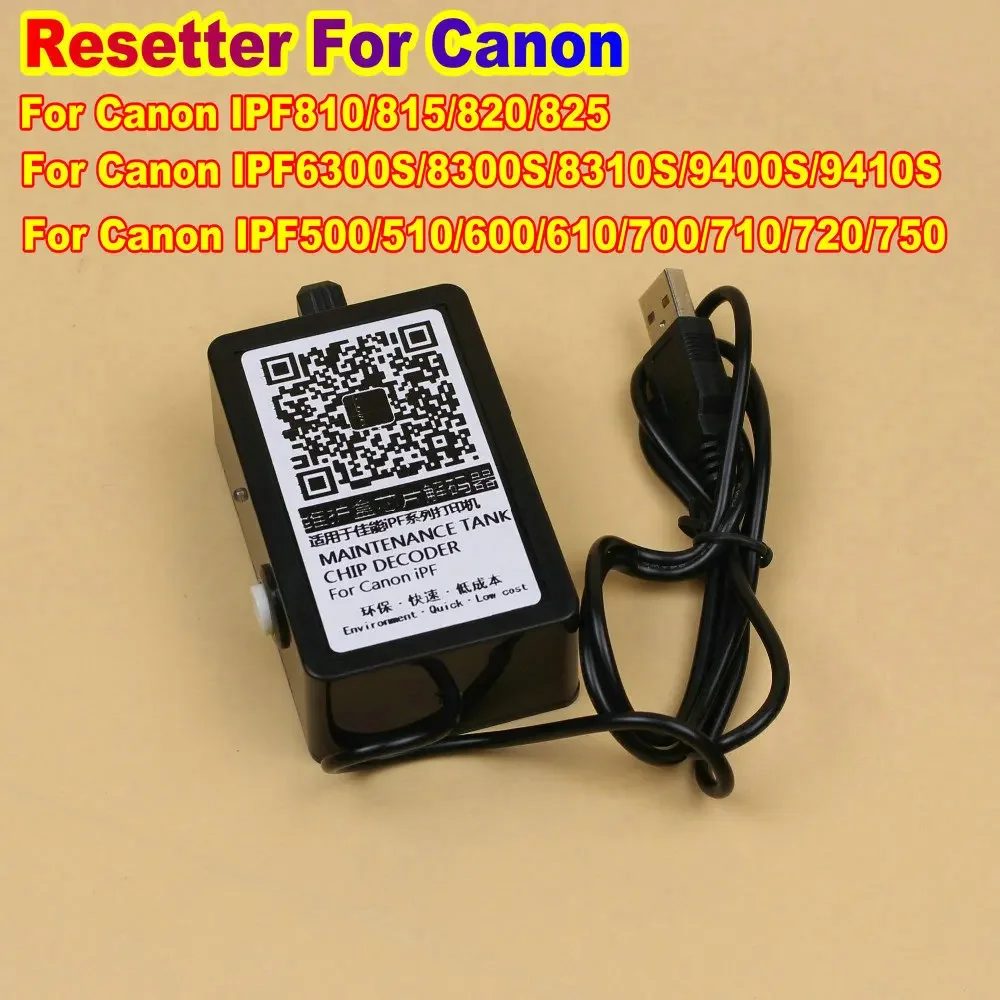 

MC16 Chip Resetter Maintenance Tank Chip Resetter Kit Resetting For Canon IPF 600 605 610 IPF 6000S IPF 6100 IPF 6300S IPF 6300