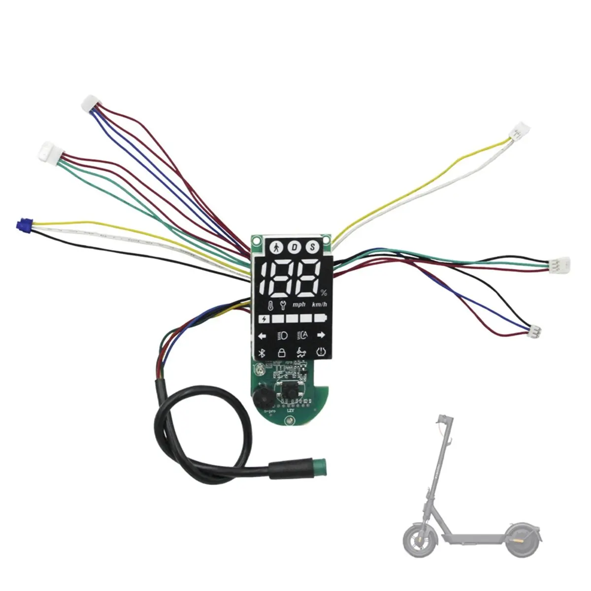 b72abg-ダッシュボード-5-pro-電動スクーター用-led-ディスプレイ画面計器回路基板交換部品
