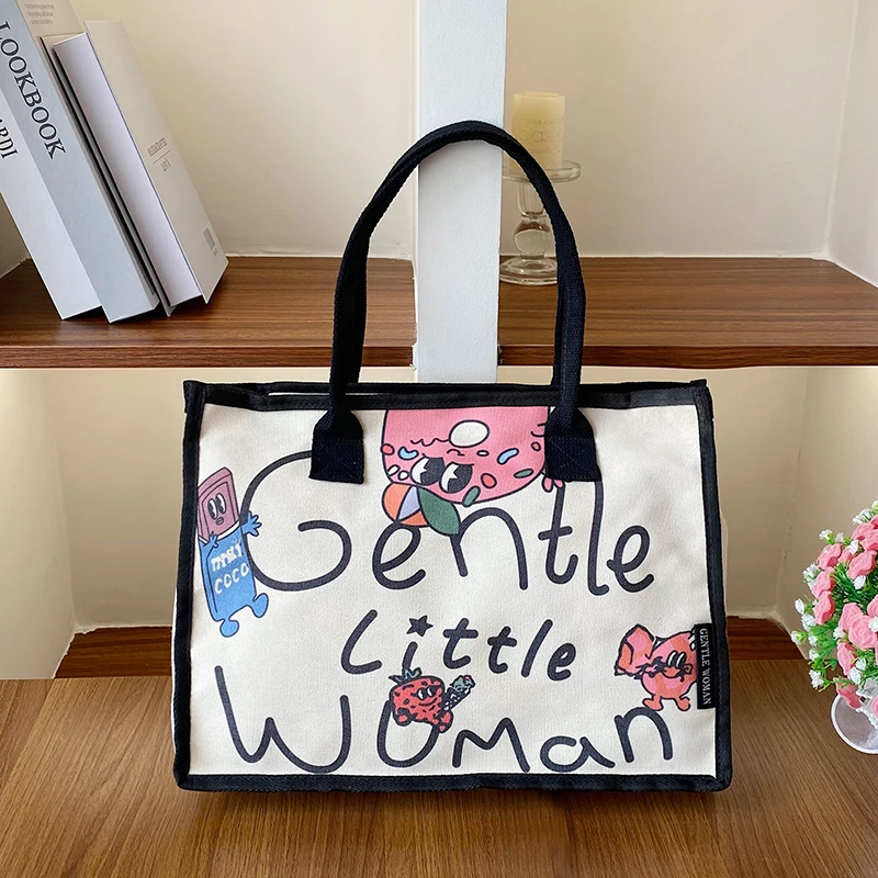 Torba o dużej pojemności Damska torba na ramię pod pachami Lekka torba podróżna Tide Fashion Printing Mommy Bag