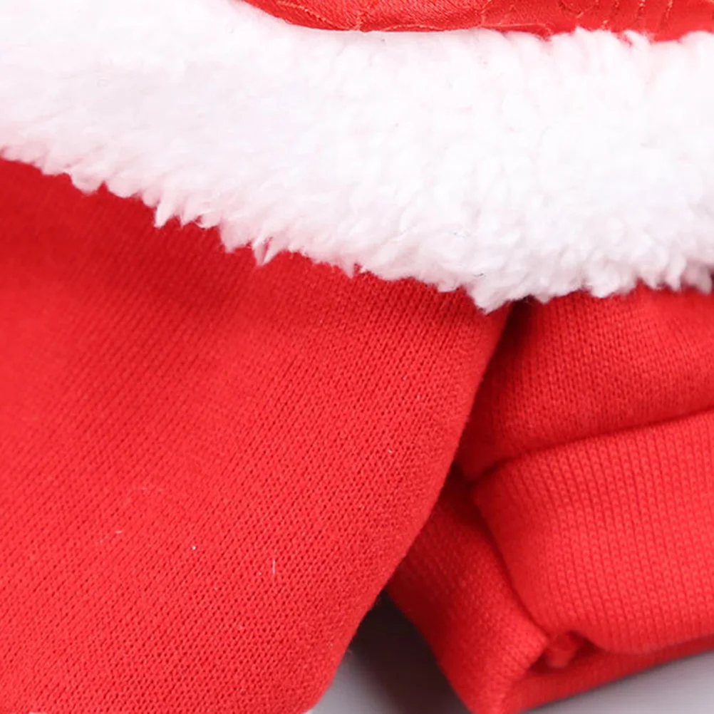 

1pc Pet Dog Cloak New Year Costume Spring Festival Coat Creative Cosplay Outfit For Cat Dog Warm Winter Autumn Red S Size