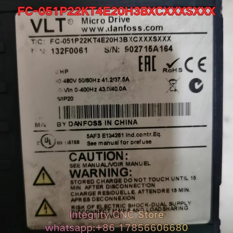 Second-hand FC-051P22KT4E20H3BXCXXXSXXX PLC module function test is normal