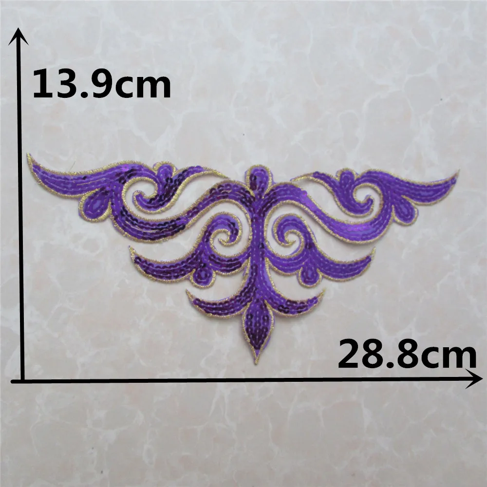 Sequin cartoon embroidery pattern DIY cloth patch hot melt adhesive ironing clothing accessories patch patches for clothing