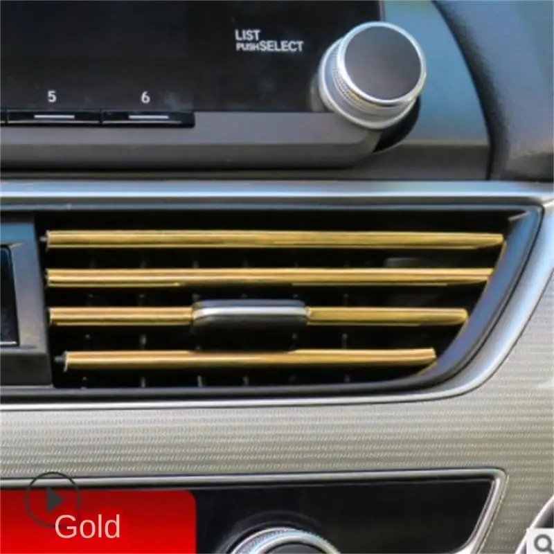 Creative Clip U-shaped Clip Design Universal Durable Colorful Portable Car Interior Accessories Electroplating Bright Strip