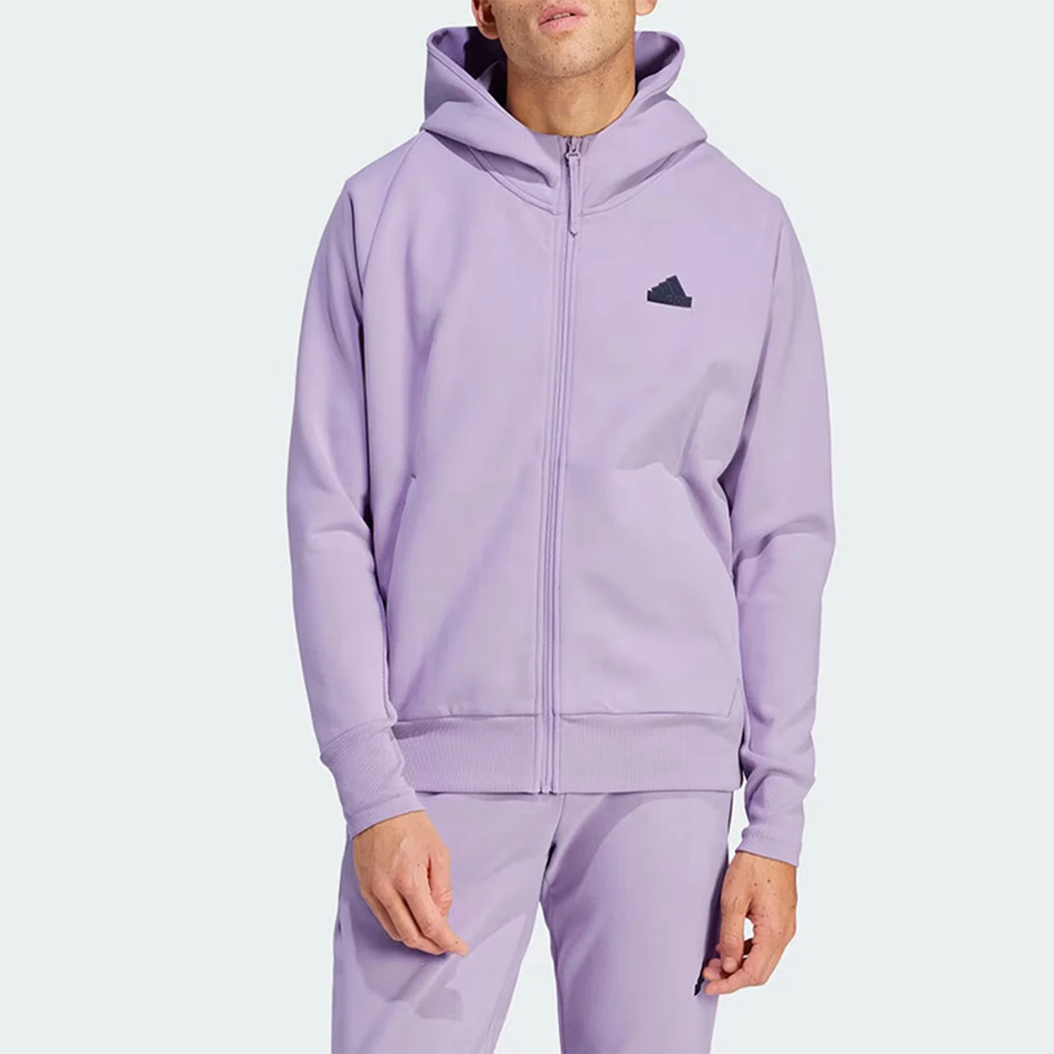 

Adidas genuine new men's comfortable casual sports hooded jacket IN1847