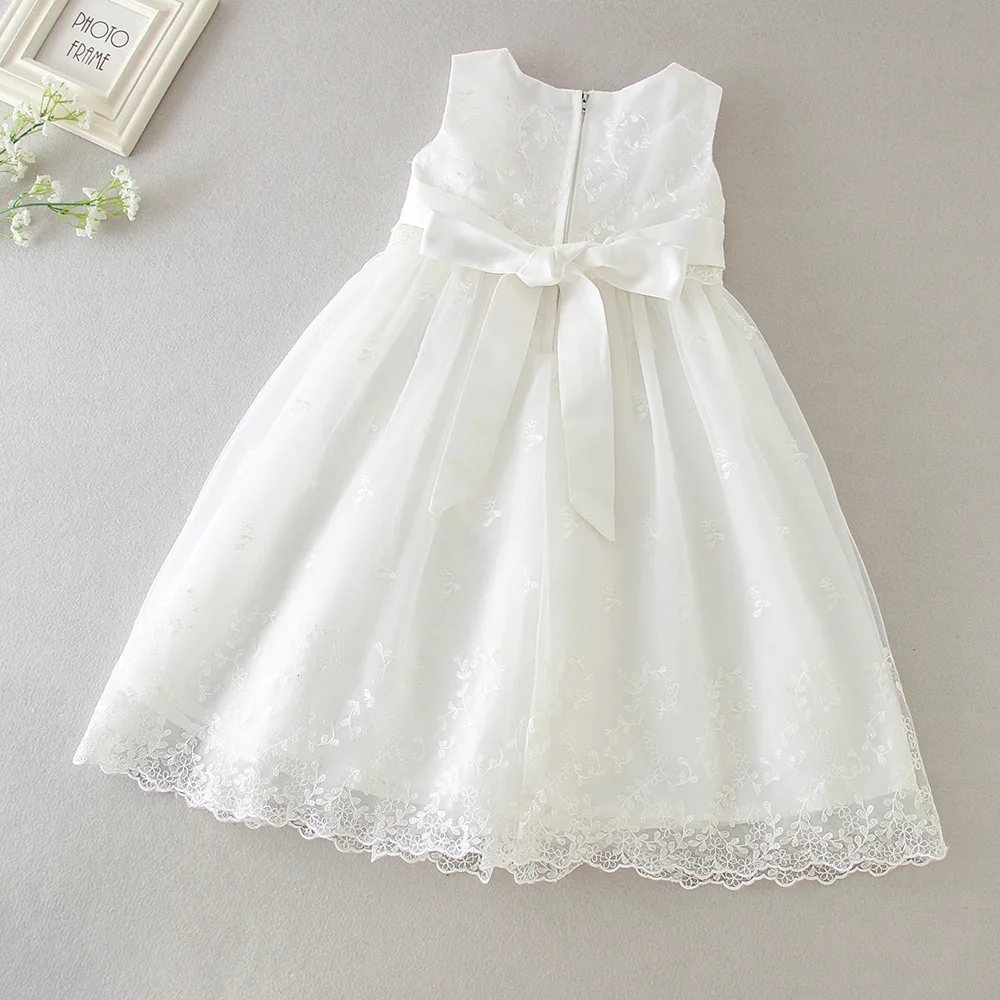Weihnachts kleidung für Neugeborene lange Kleider Baby Taufe Kleid 1. Geburtstags kleidung mit Hut und dünnem Mantel 0-24 Monate